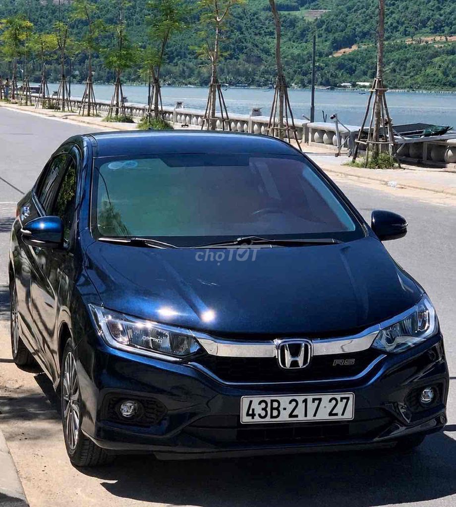 Honda City 2019 Top Xanh семейный автомобиль