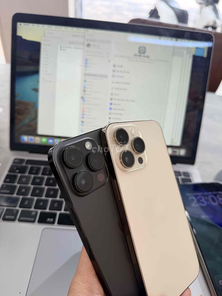Фото 2: Apple iPhone 14 Pro Max 128GB золотой, чёрный