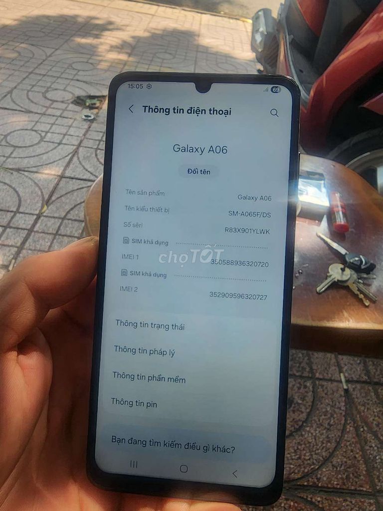 Samsung Galaxy A06 4GB 128GB Черный