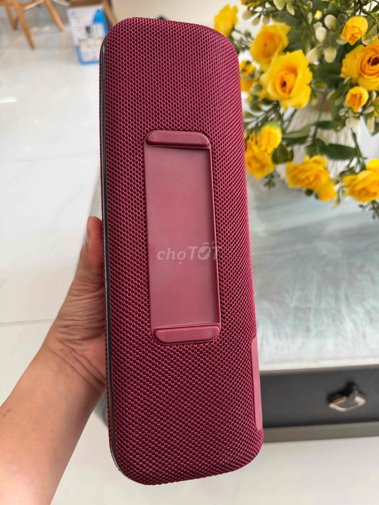 Фото 2: Bluetooth-колонка Sony SRS-XB41 красная, водонепроницаемая IP67