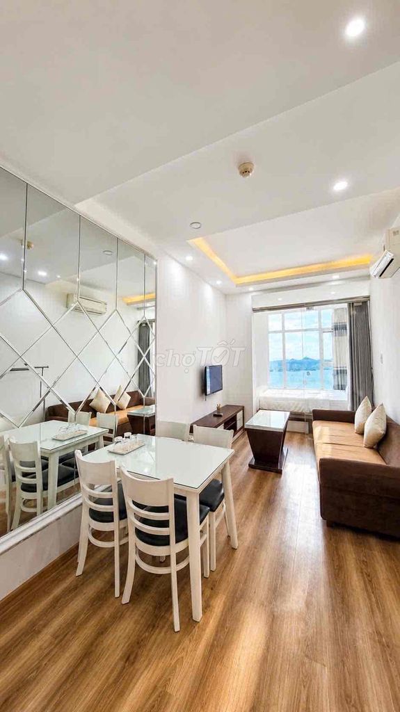 АРЕНДА 2-КОМН. КВАРТИРЫ С ПОЛНОЙ МЕБЕЛИРОВКОЙ – МЫОНГ ТХАНГ, 60 ЧАН ФУ, НЯЧАНГ