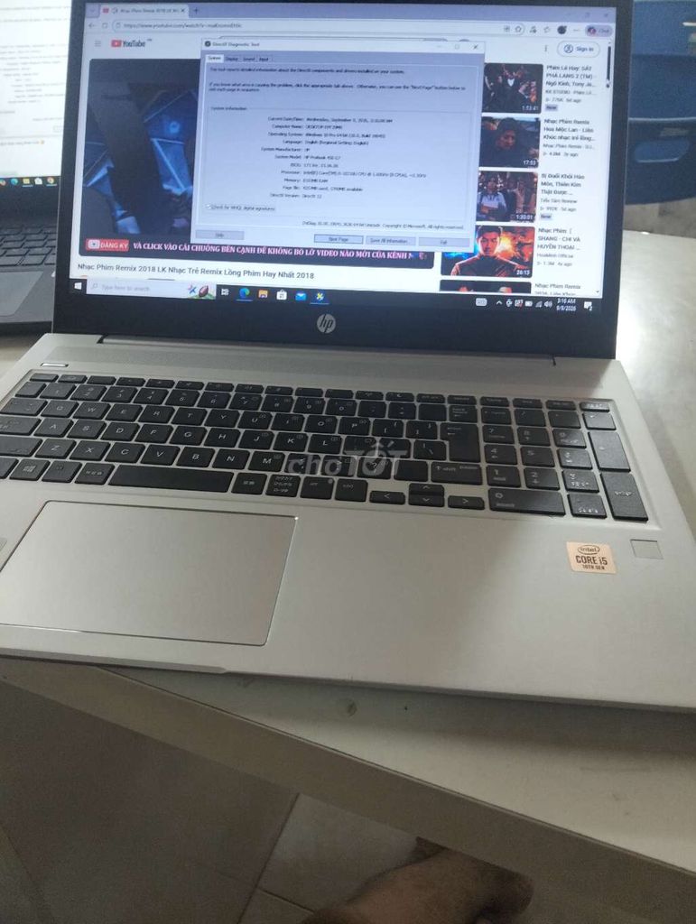 Ноутбук HP 15 дюймов i5 алюминий
