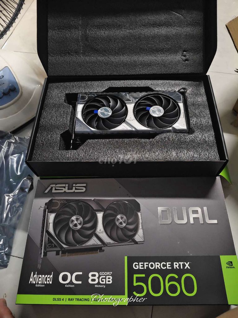 Asus Dual RTX 5060 8GB OC Advanced GDDR7