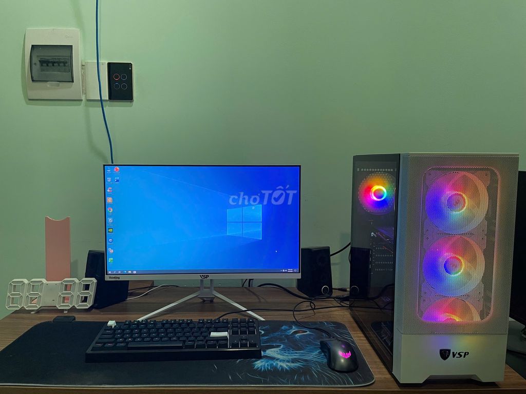 Фото 3: B365 - i3 9100F - 16GB - 1050Ti 4GB - 24inch 100hz