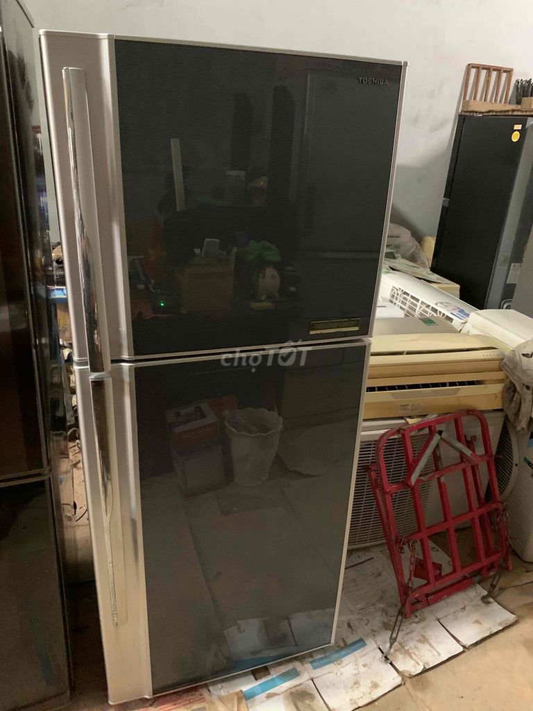 Холодильник Toshiba GR-MG41VPD черный, 355 л