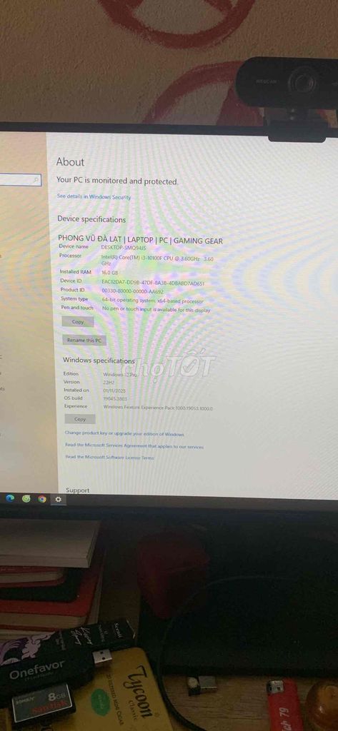 Фото 3: MSI i3-10100F 16GB/256GB SSD Win 10 Pro