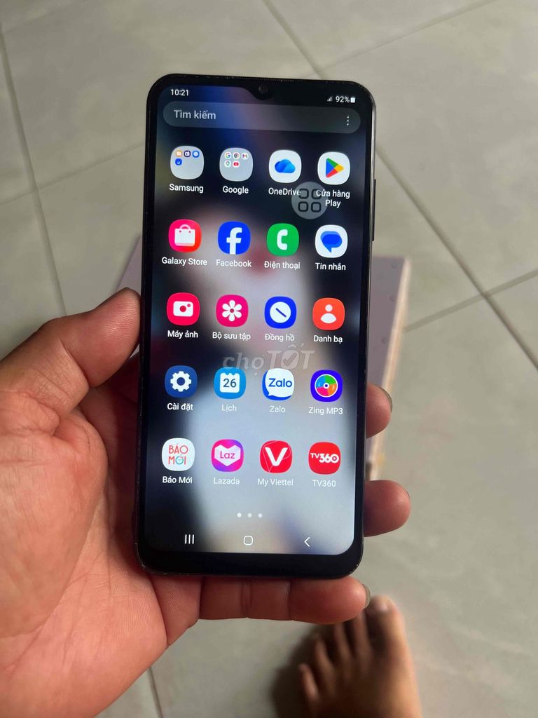 Samsung Galaxy A03s синий, большой, мощный, четкий