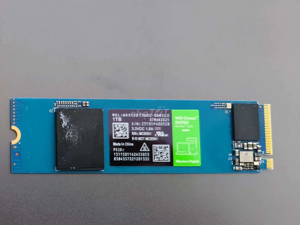 SSD WD Green SN350 1TB NVMe