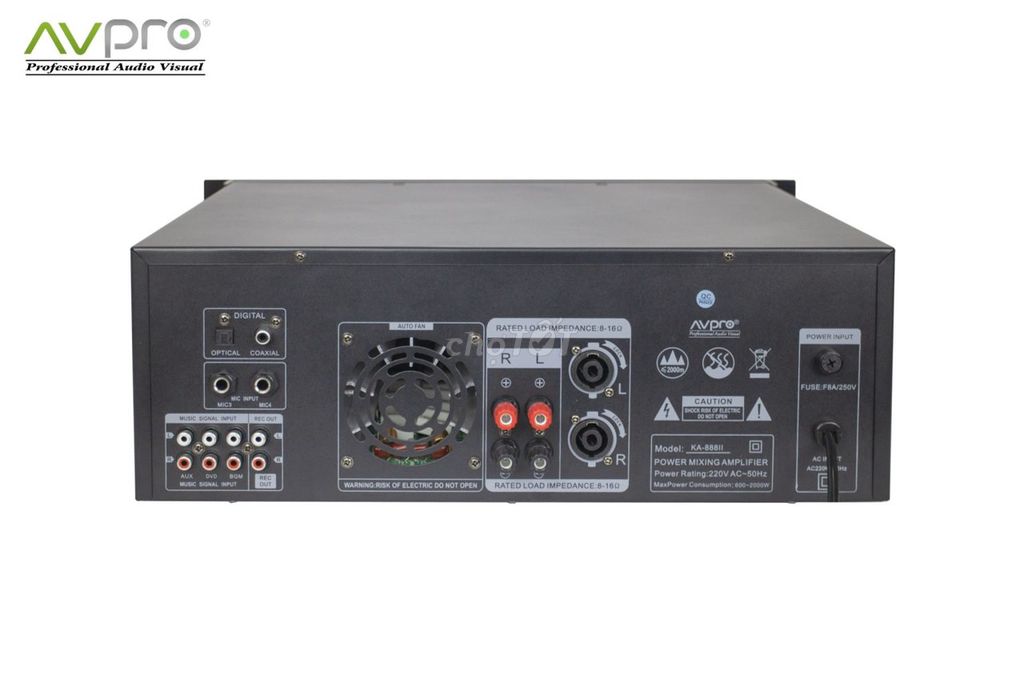 Фото 2: ПРОДАЮ УСИЛИТЕЛЬ AVPRO KA-888II МОЩНЫЙ, ОТЛИЧНЫЙ, ОРИГИНАЛЬНЫЙ