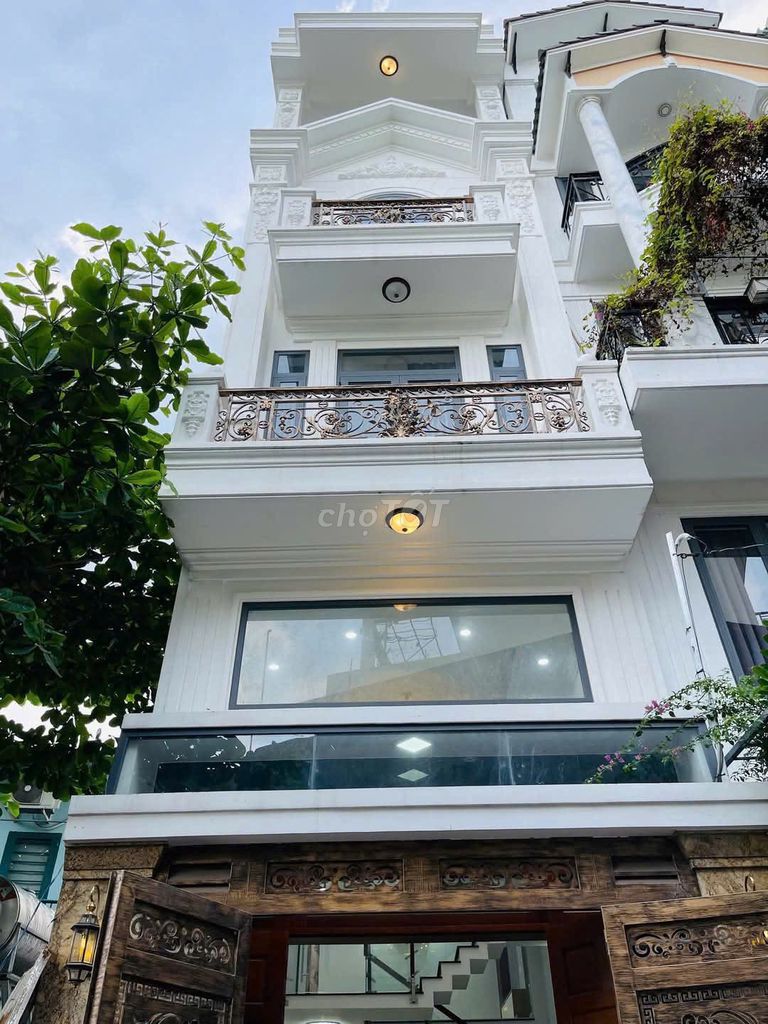 💎Дом в переулке для автомобилей💎Nguyễn Văn Lượng, квартал 6🏠площадь: 4x20м 💎4 этажа 5 спален--5 санузлов