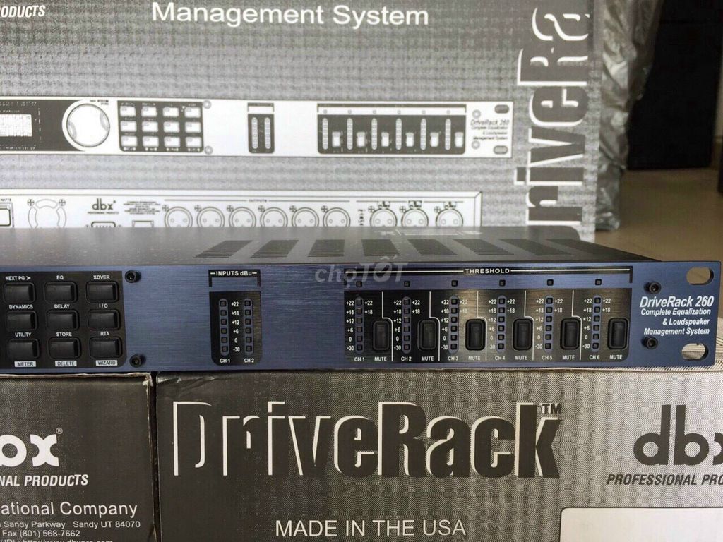 Фото 3: Процессор dbx DriveRack 260, импортный, стандарт категории 1