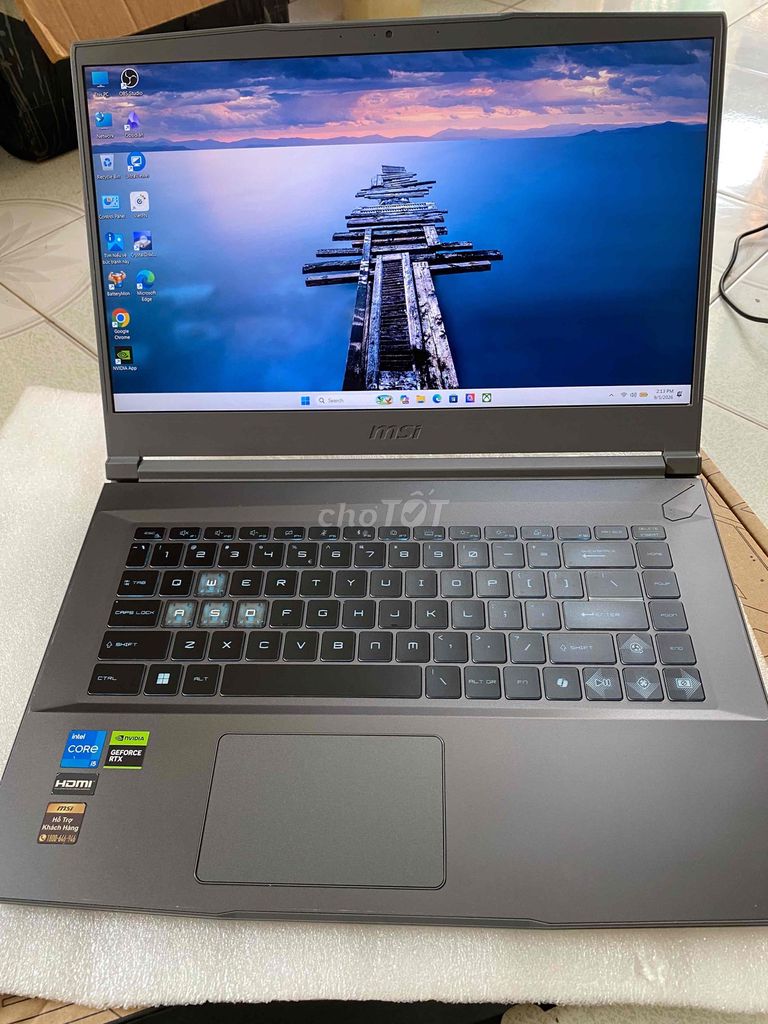 Фото 2: MSI Thin 15 B12UCX i5 16GB/512GB RTX 2050