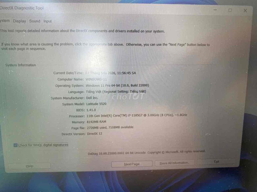 dell latitude 5520 i7 1185g7 8g 256 кенг