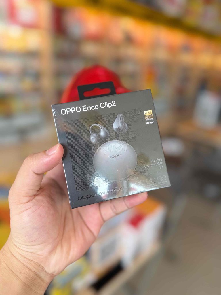 Фото 3: Наушники OPPO Enco Clip2, серые, запечатанные