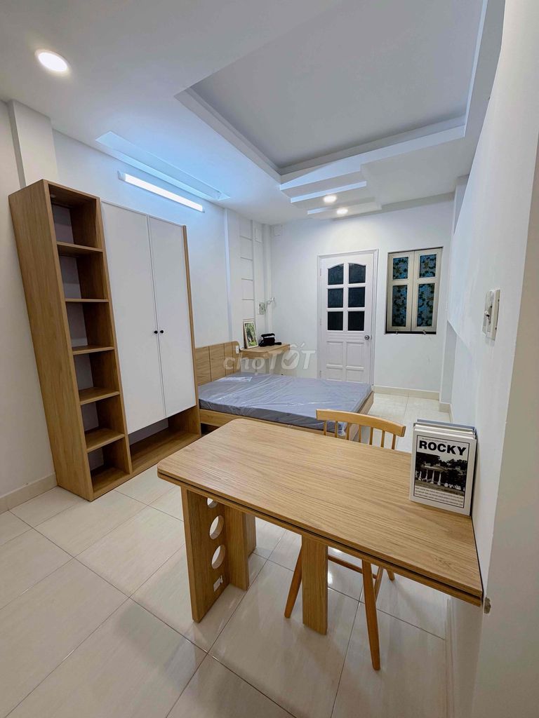 Фото 2: Студия 30 м², Trần Kế Xương, Ван Киеп — есть внутренний дворик