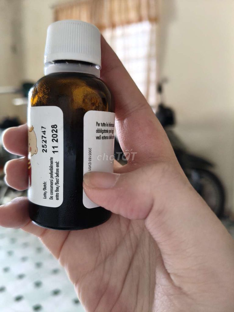 Фото 3: Ferrolip Sắt Baby Đào 30ml 0 tháng+