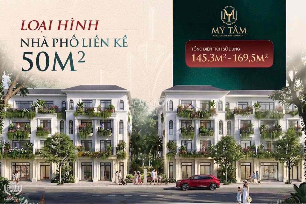 Таунхаус Vinhomes Sài Gòn Park 50 м² – 4 этажа – всего 2,6 млрд