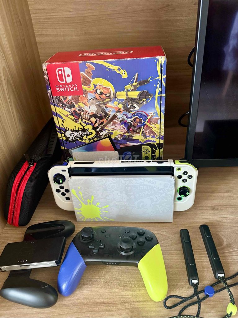 Nintendo Switch OLED Splatoon, взломан