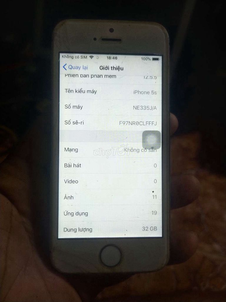 Фото 2: Apple iPhone 5s 32GB Белый Б/У