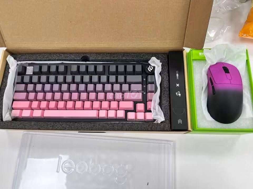 Механическая клавиатура Leobog Hi75c Pro Blackberry, новая 100%