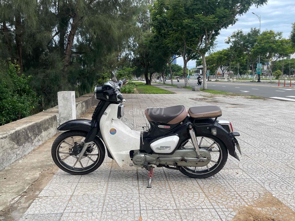 Cub 50cc 2023 черно-белый номер