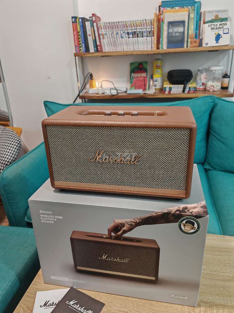 Колонка Marshall Stanmore 2 коричневая, полный комплект