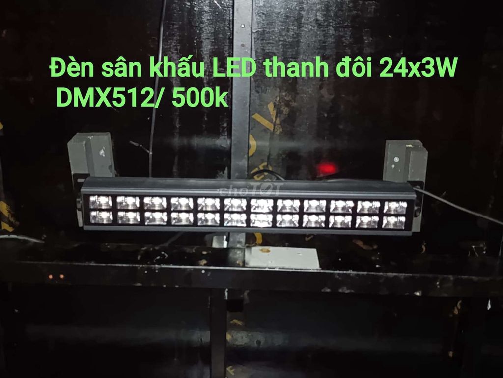 Светодиодный УФ-прожектор двойной 24x3W DMX512