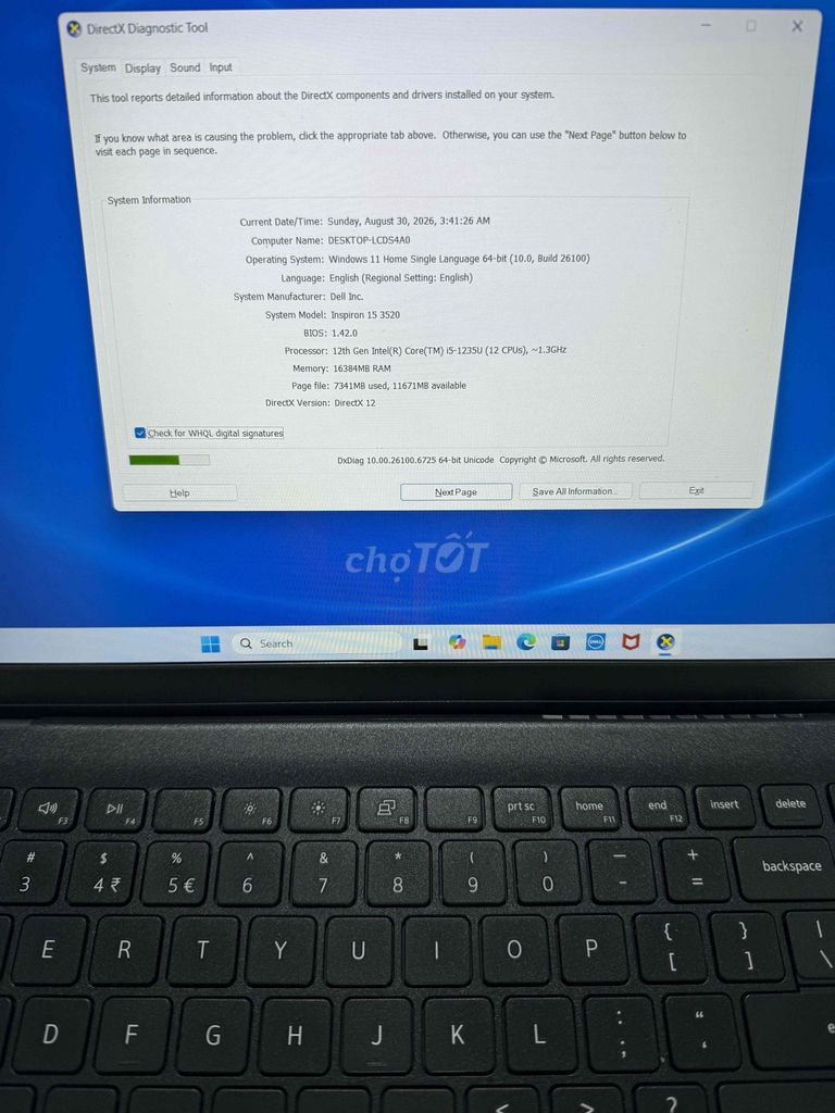 Фото 3: Dell 15 3520 i5-1235U 16GB/512GB 15.6 120Hz