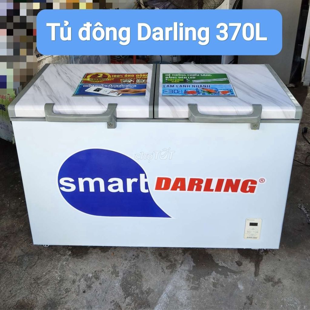 Tủ đông Smart Darling 370 lít