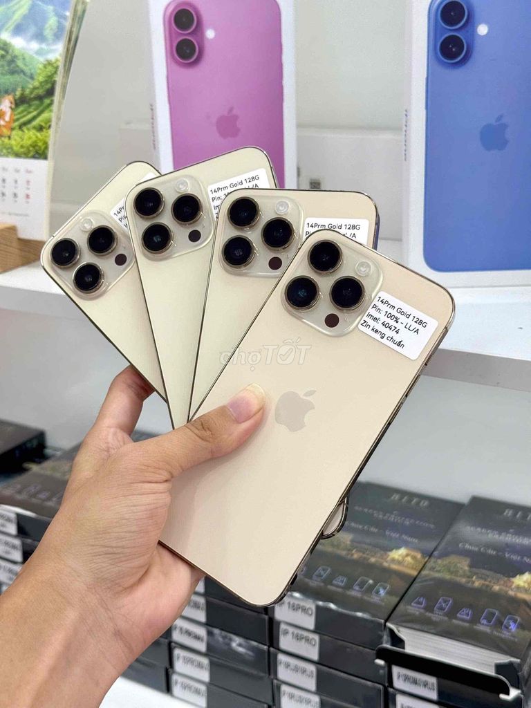 Apple iPhone 14 Pro Max 128GB золотой оригинал