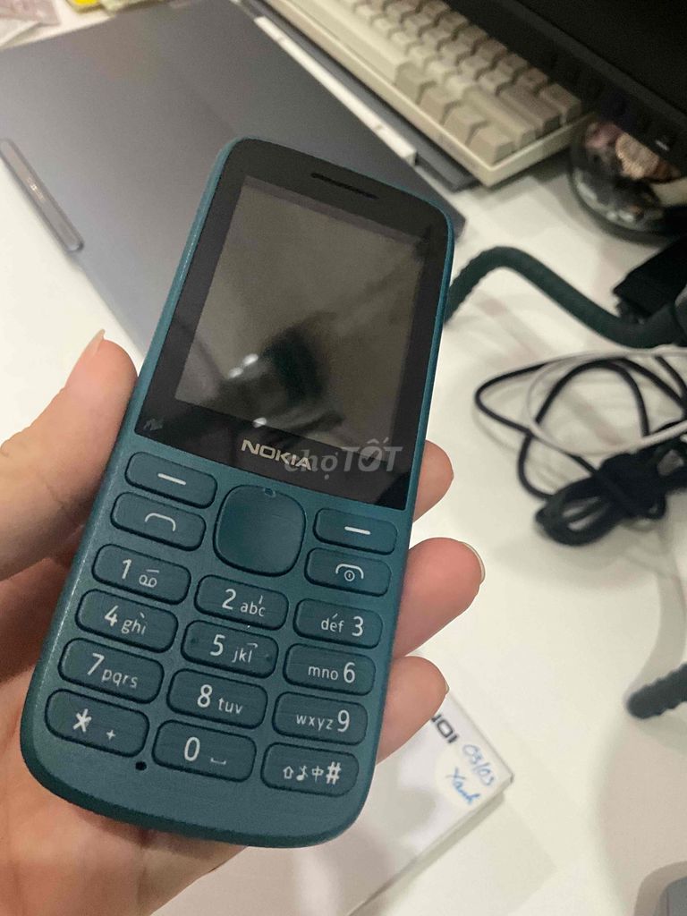 Фото 3: Nokia 215 4G синий, кнопочный телефон