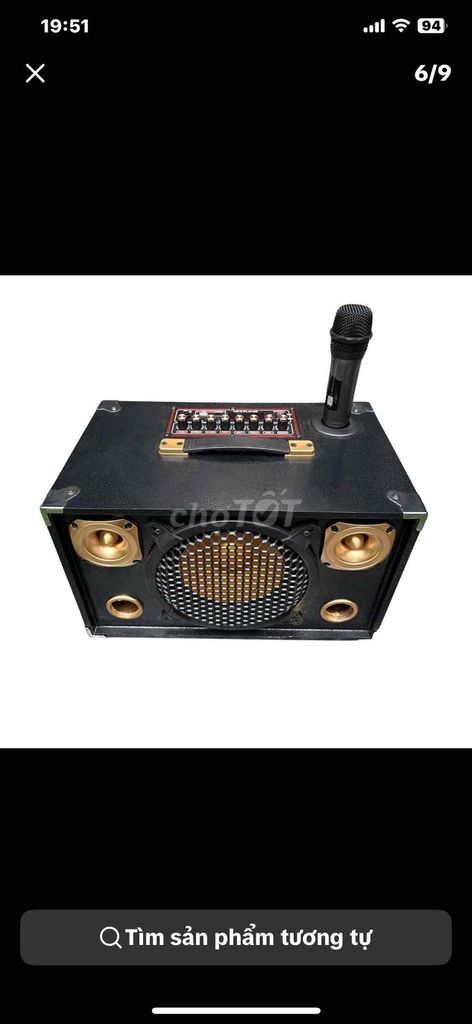 Фото 2: Караоке-колонка EVo 150W с микрофоном