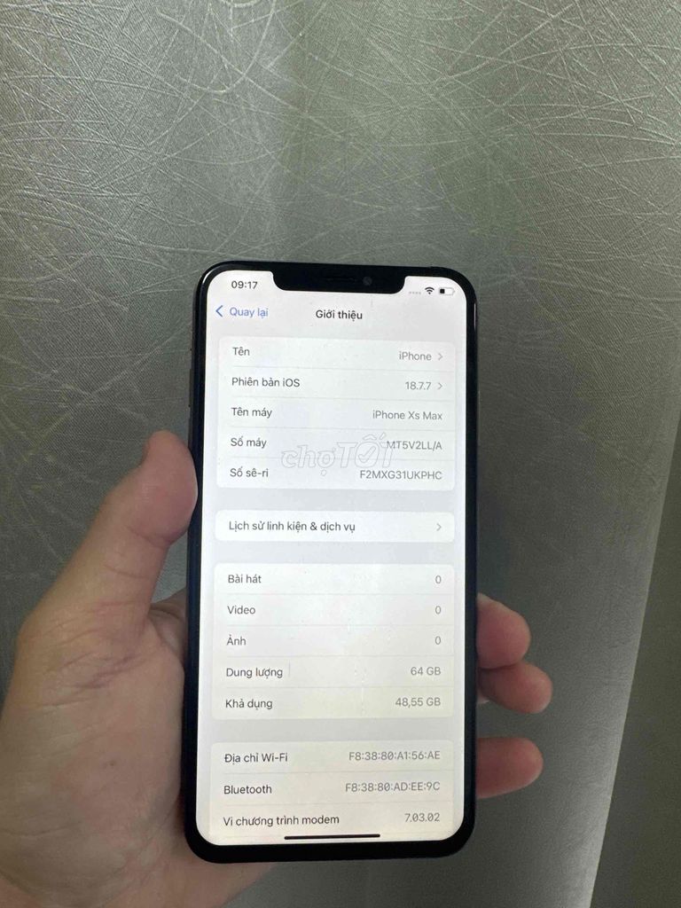 Apple iPhone XS Max 64GB золотой, батарея 100%
