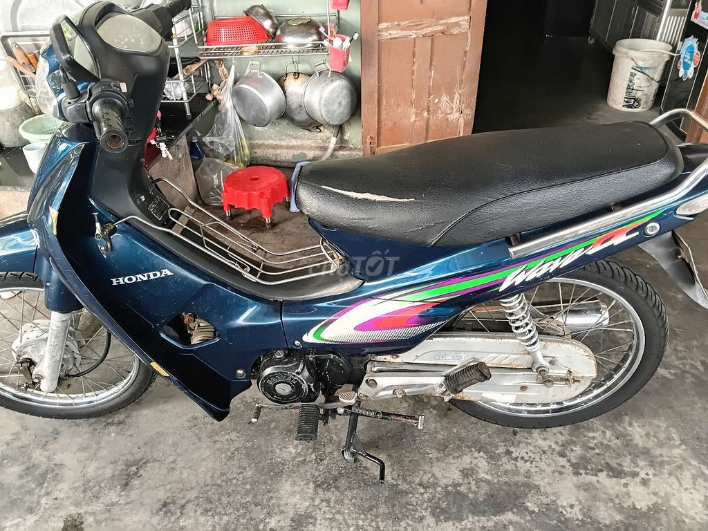 Фото 2: Honda Wave темно-синяя совместное производство