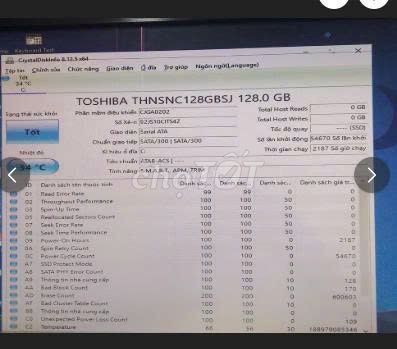 Фото 3: SSD-накопитель Toshiba 128GB, б/у