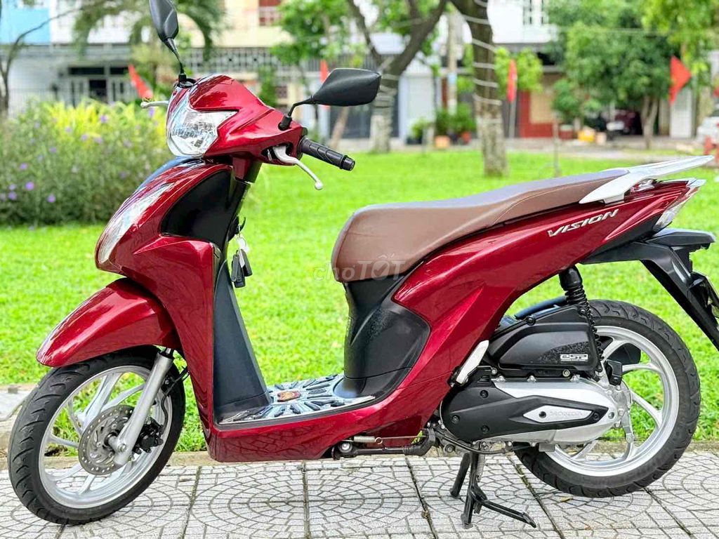 Honda Vision 2024 Cao Cấp màu Đỏ