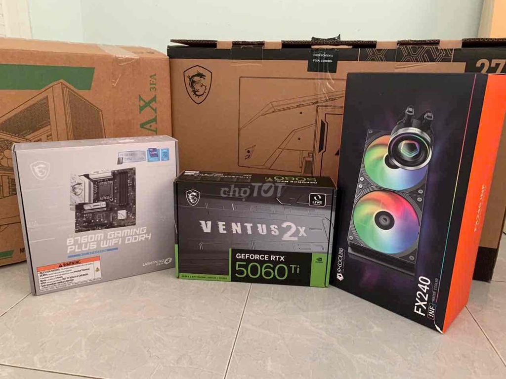 Фото 2: ПК i5-14600KF MSI RTX 5060Ti 16GB VRAM RAM 32GB