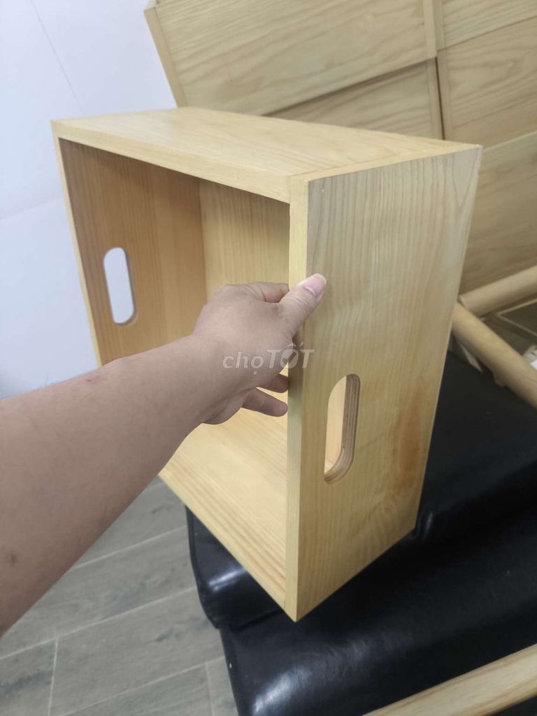 Универсальная декоративная деревянная коробка 45x45x20 см