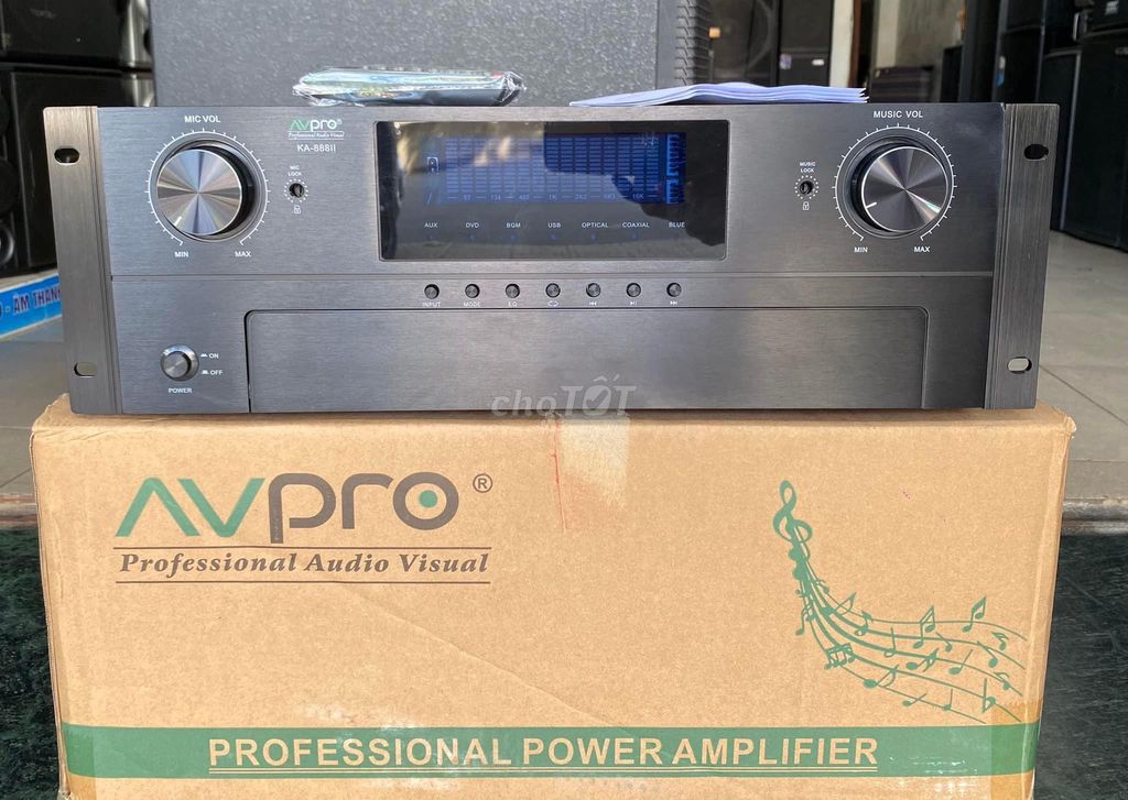 ПРОДАЮ УСИЛИТЕЛЬ AVPRO KA-888II МОЩНЫЙ, ОТЛИЧНЫЙ, ОРИГИНАЛЬНЫЙ