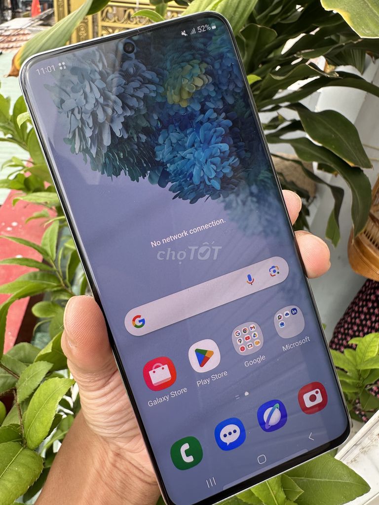 Samsung S20 128GB Blue 8GB nguyên zin Đẹp 2khe sim