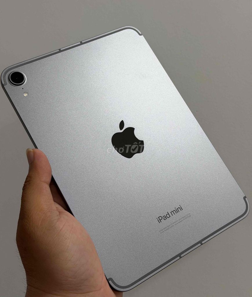 Apple iPad mini 128GB Bạc 5G Như mới , sạc 37 lần