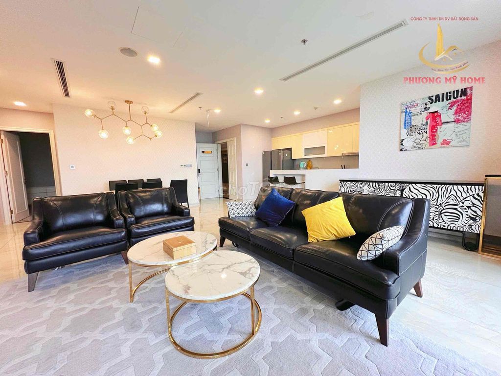 Фото 2: СДАЁТСЯ 3-КОМН. КВАРТИРА VINHOMES GOLDEN RIVER 121М² С ВИДОМ НА РЕКУ – 57 МЛН/МЕСЯЦ