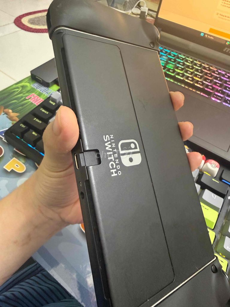 Фото 2: Nintendo Switch OLED 256G Fullbox Mới keng