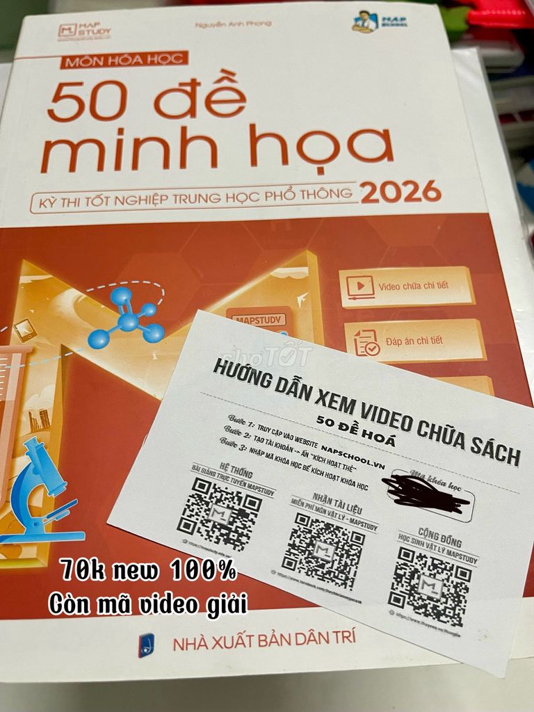 Книга для подготовки к THPT 50 примерных тестов