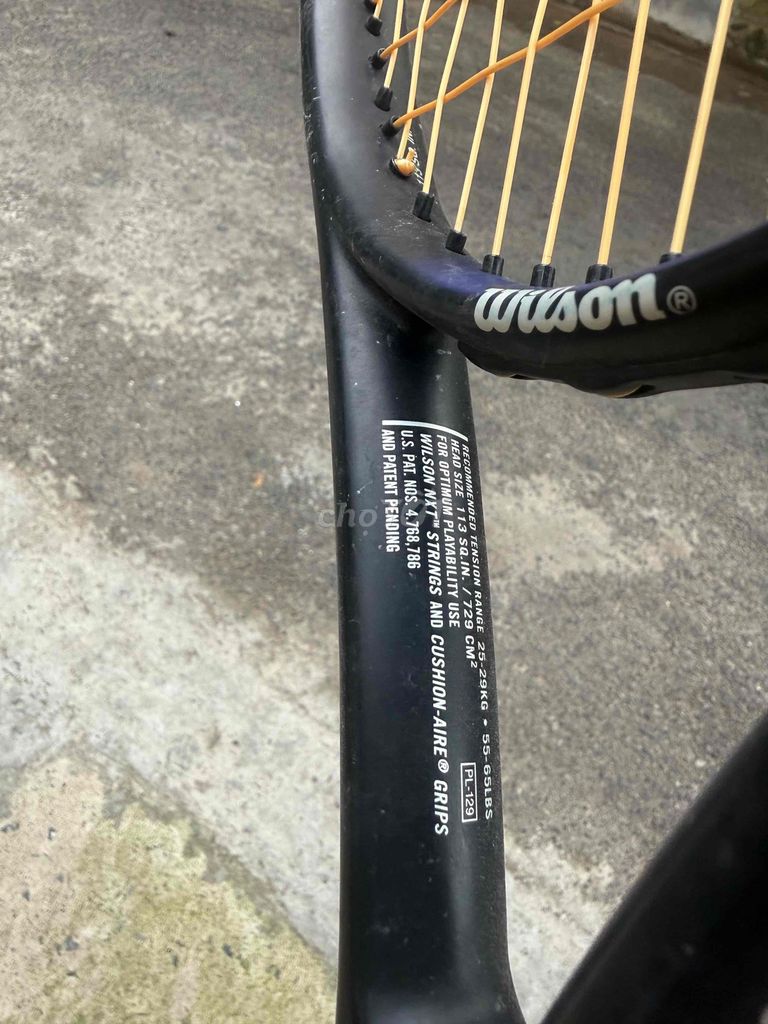 Фото 2: Теннисная ракетка Wilson Hammer 3.0 чёрная