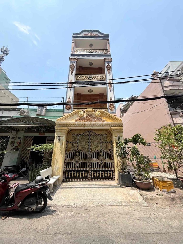 ПРОДАЖА ДОМА - ТО ХЬЕУ - ТАН ФУ - РЯДОМ С ОЗЕРОМ СЕН - 4x17 - 5 ЭТАЖЕЙ - ПЕРЕУЛОК ДЛЯ АВТОМОБИЛЕЙ