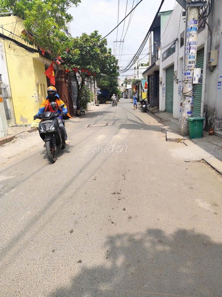 Фото 3: УЧАСТОК С ПОЛНЫМ ЖИЛЫМ НАЗНАЧЕНИЕМ – ФАСАД НА ОТВЕТВЛЕНИИ УЛИЦЫ TÂN THỚI HIỆP 21 – 90М²
