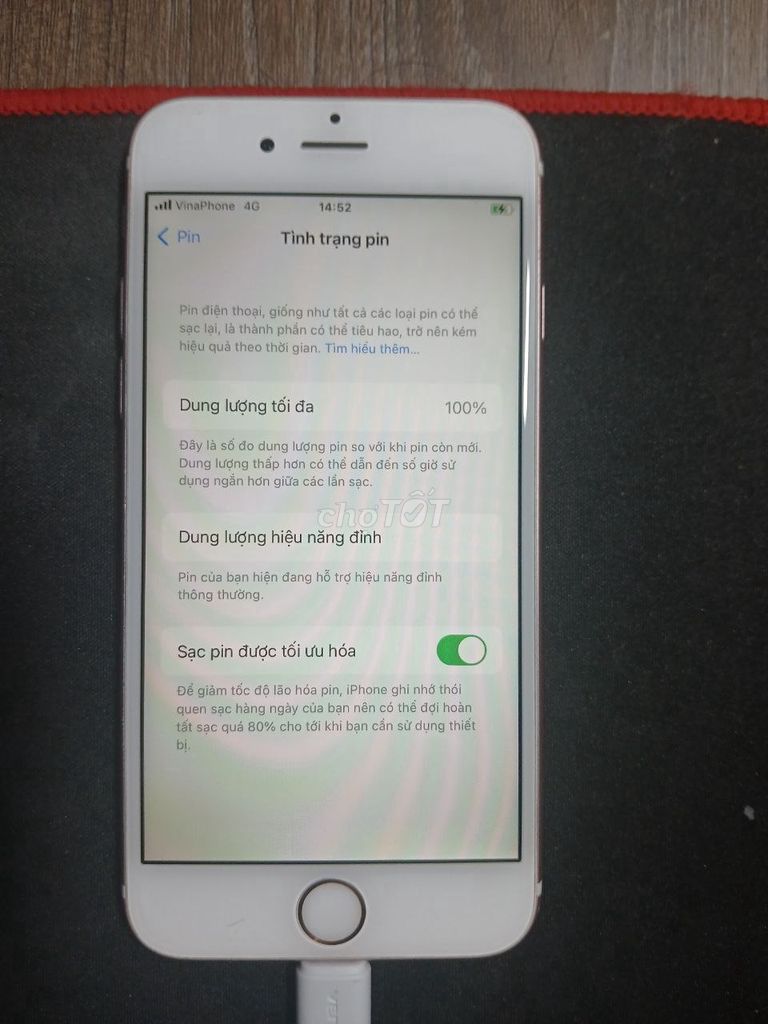 Фото 3: Apple iPhone 6S 32GB Розовый 100%