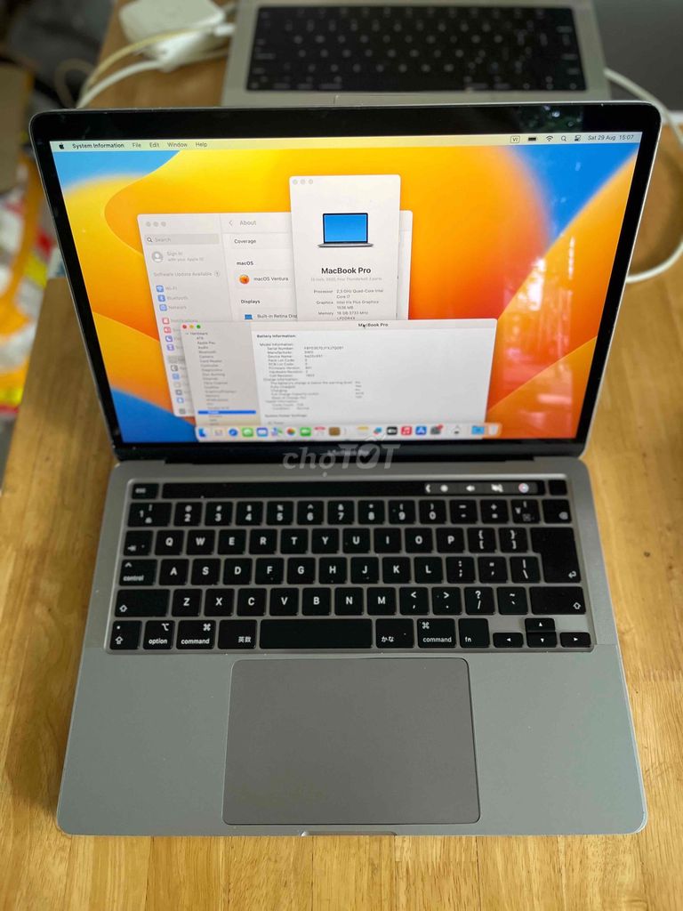 MacBook Pro 2020 i7 Ram 16GB Ssd 512GB