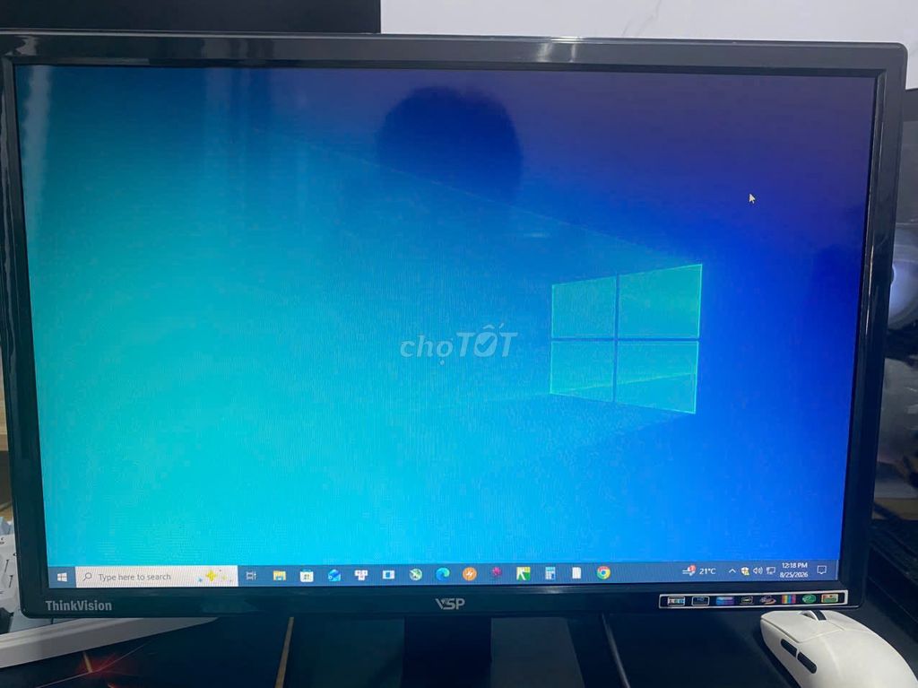 Фото 2: Монитор ThinkVision VSP Черный Защита глаз